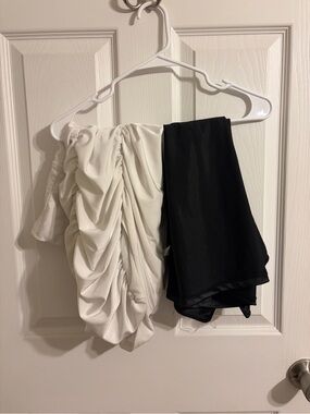 Strapless White Ruched Bodycon Dress - Women's Shapewear